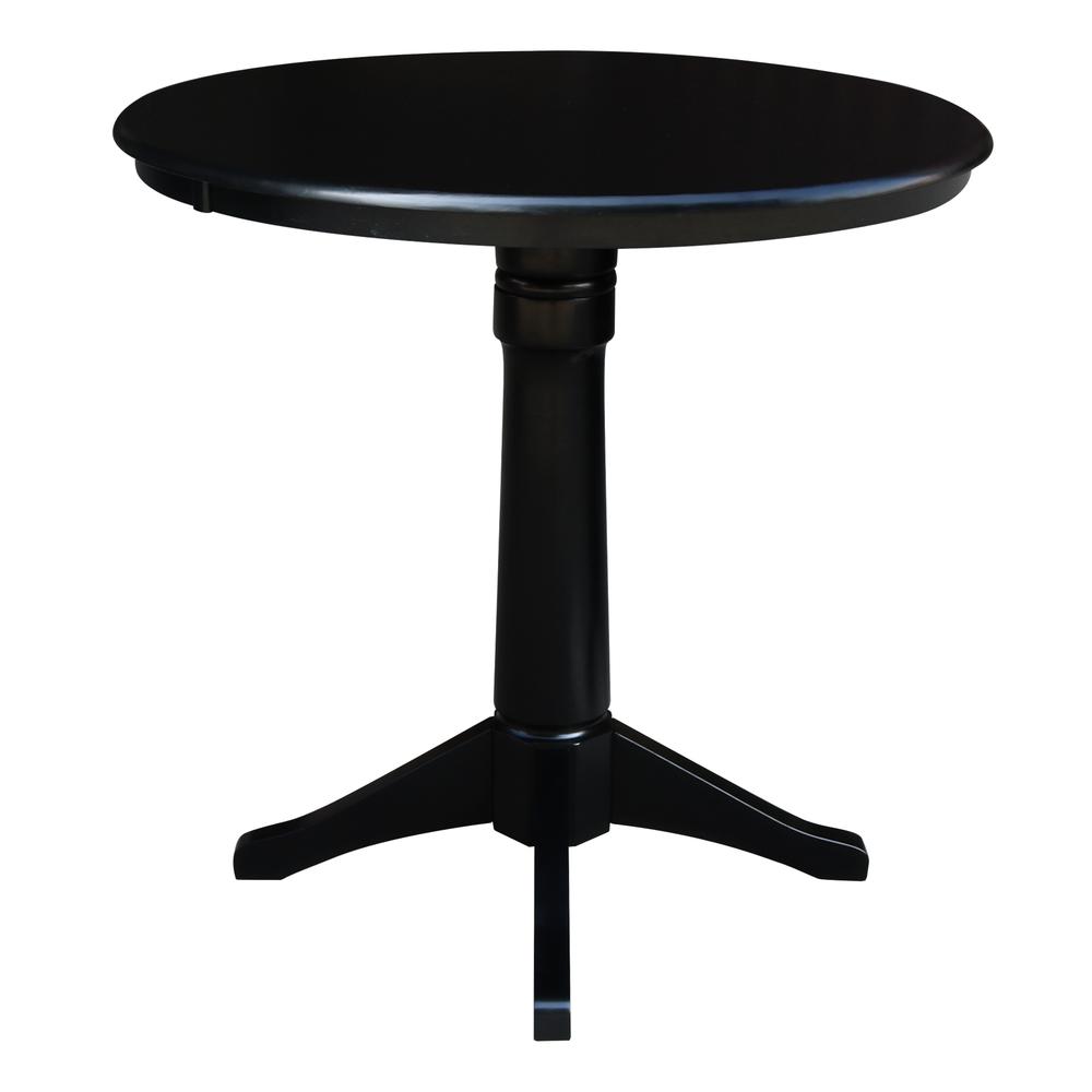 36" Round Top Pedestal Table - 34.9"H. Picture 2