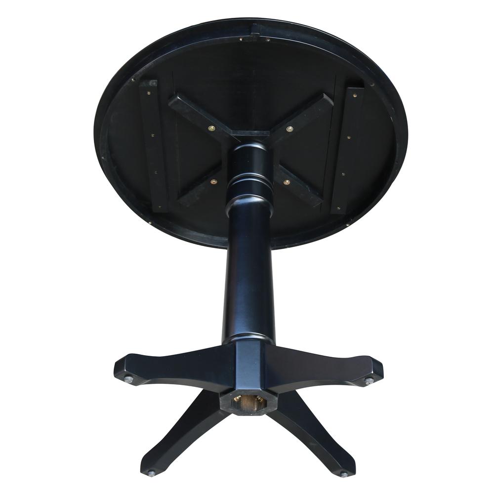 36" Round Top Pedestal Table - 34.9"H. Picture 3
