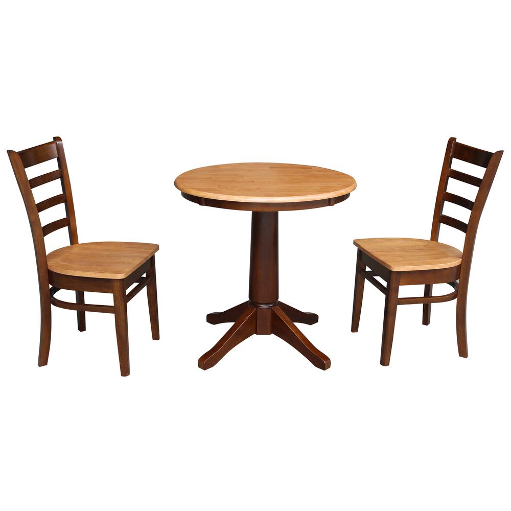 30" Round Top Pedestal Table - 28.9"H. Picture 13