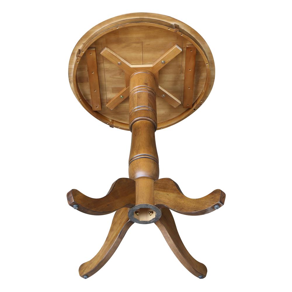 30" Round Top Pedestal Table - 40.9"H. Picture 3