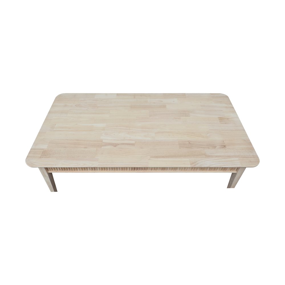 Haven Solid Wood Coffee Table. Picture 5