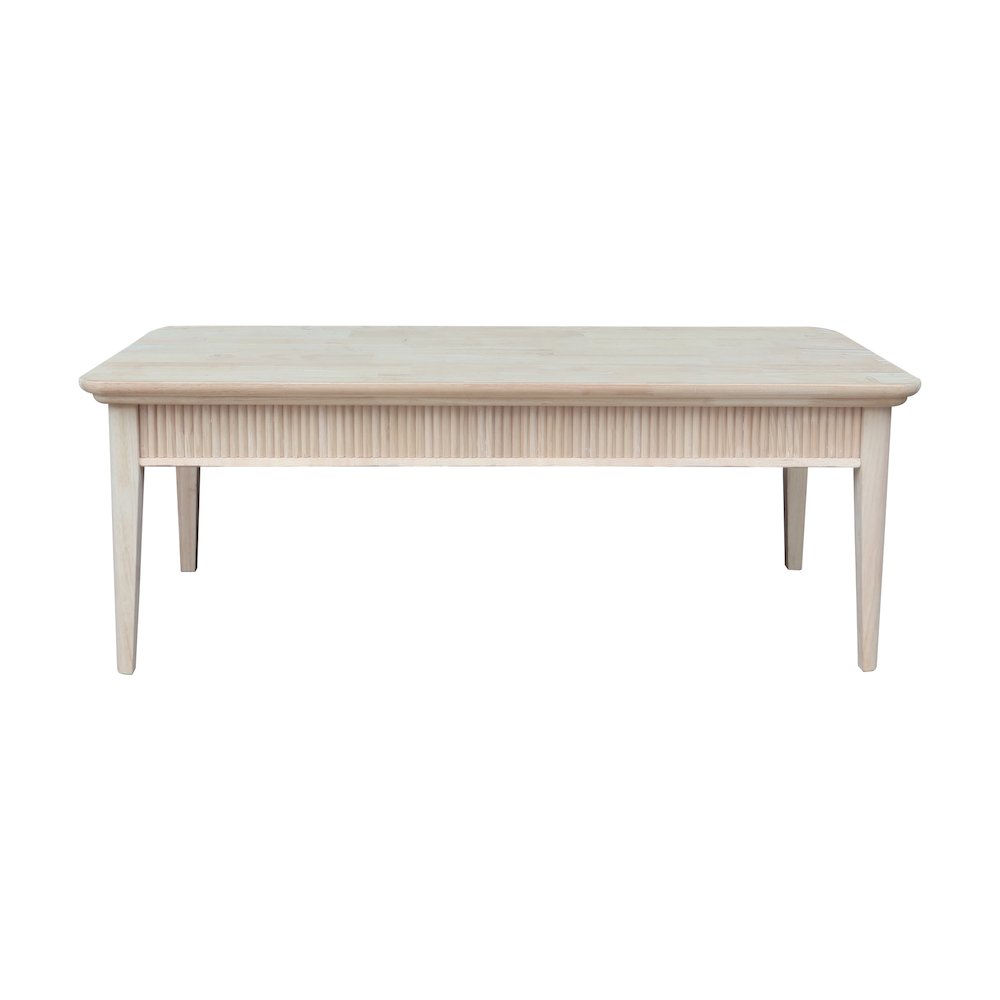 Haven Solid Wood Coffee Table. Picture 2