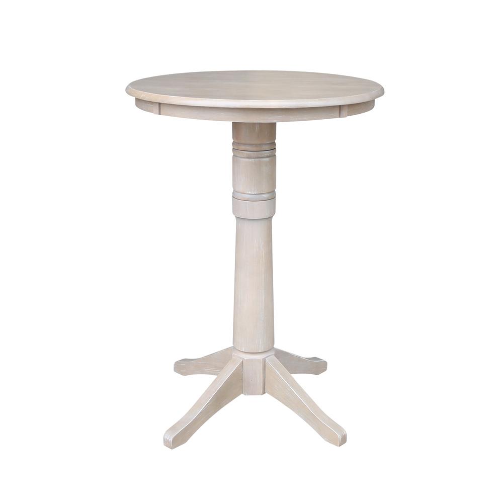 30" Round Top Pedestal Table - 40.9"H. Picture 5