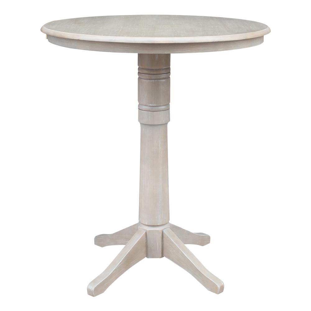 36" Round Top Pedestal Table - 40.9"H. Picture 6