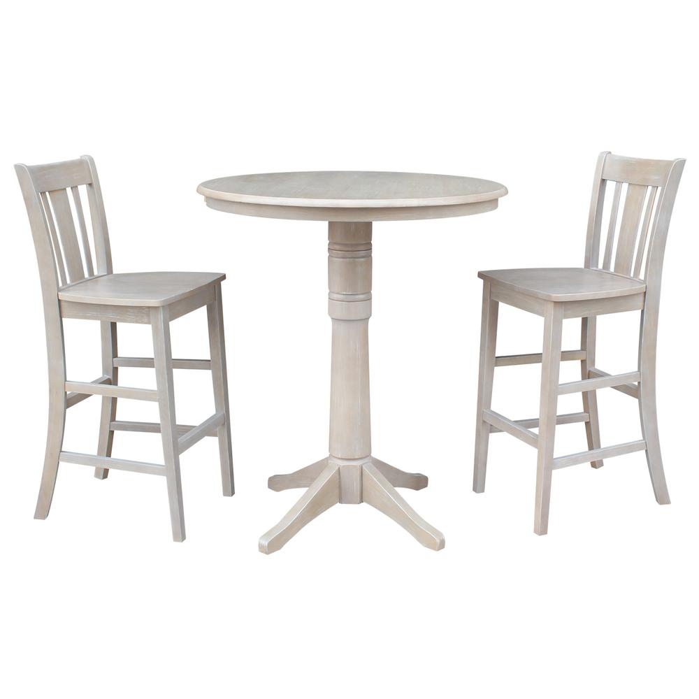 36" Round Top Pedestal Table - 40.9"H. Picture 4