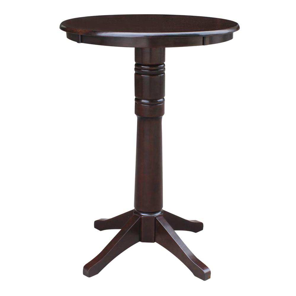30" Round Top Pedestal Table - 40.9"H. Picture 4