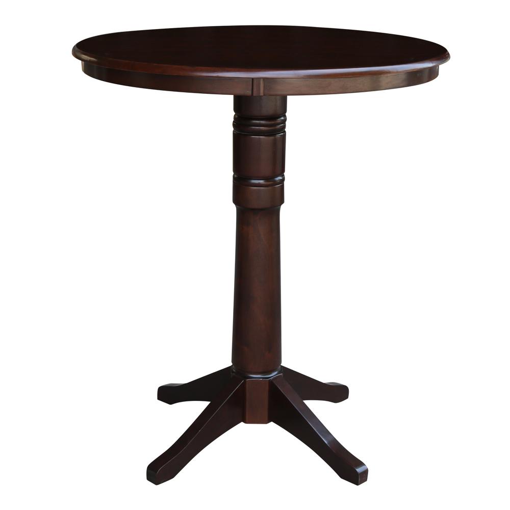 36" Round Top Pedestal Table - 40.9"H. Picture 4