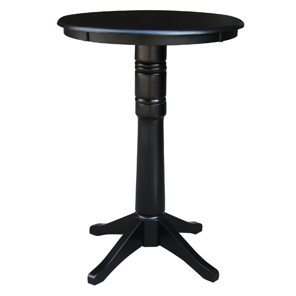30" Round Top Pedestal Table - 40.9"H. Picture 4