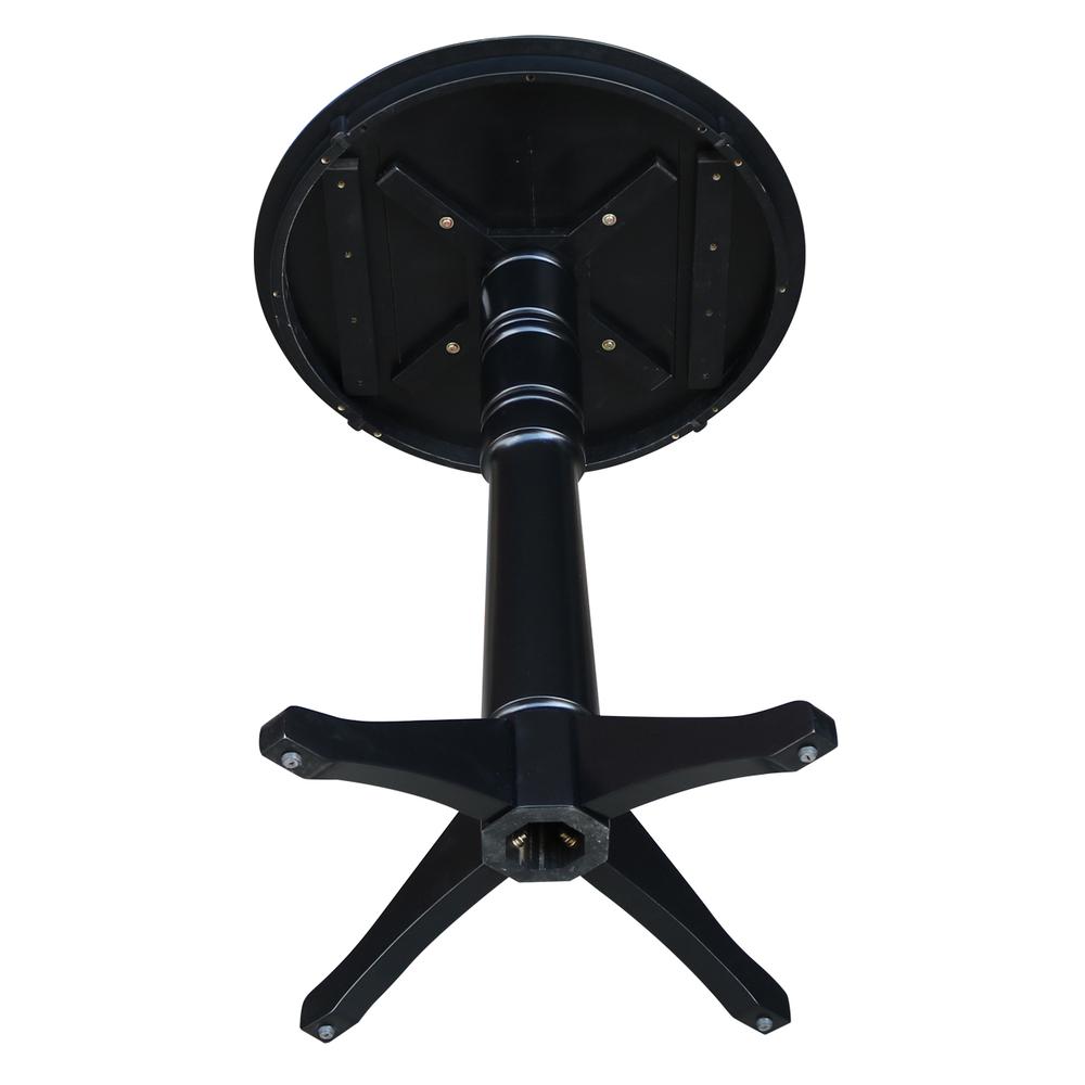 30" Round Top Pedestal Table - 40.9"H. Picture 3