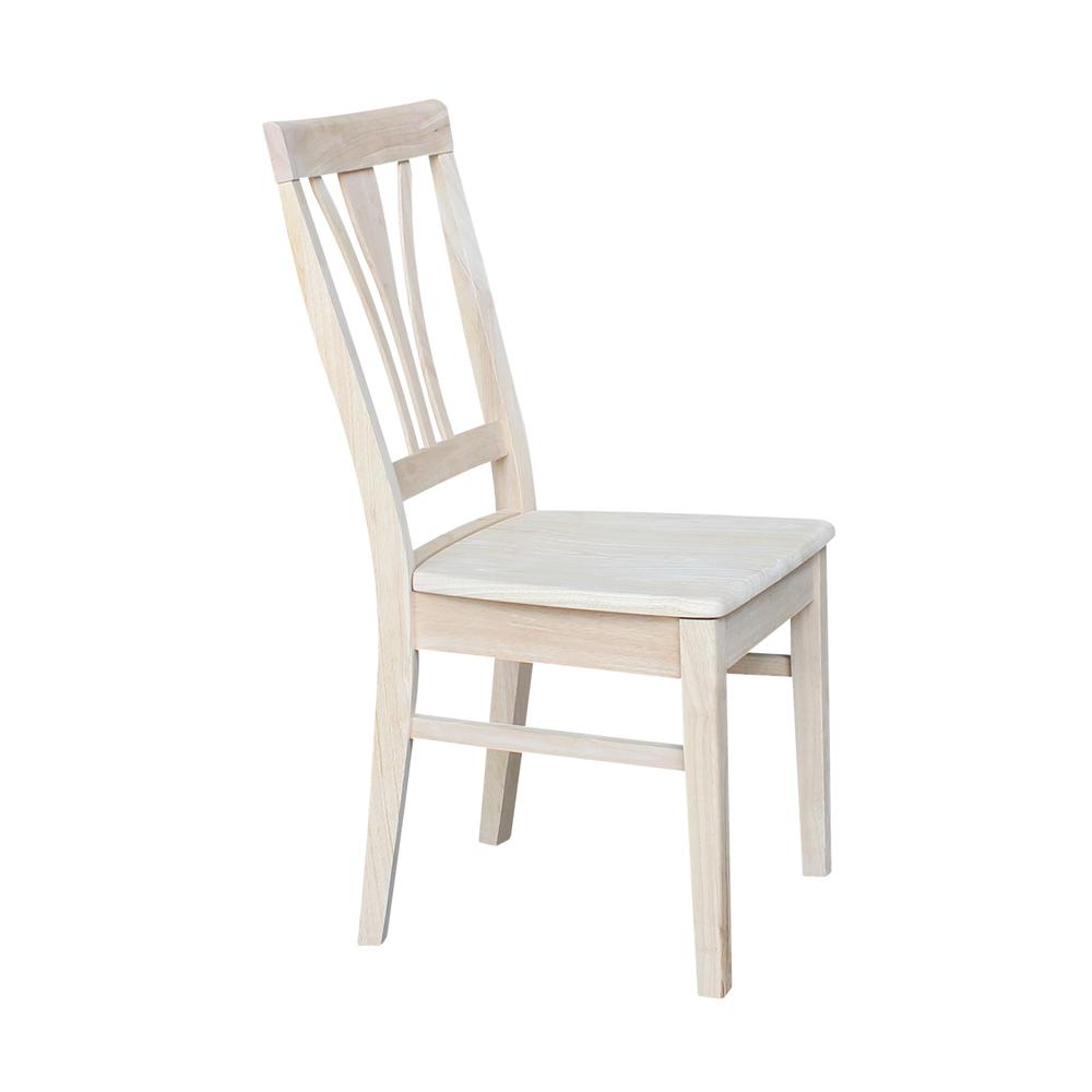 Set of Two Fanback Chair s, Unfinished. Picture 5