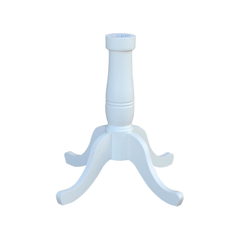30" Round Top Pedestal Table - 28.9"H. Picture 3