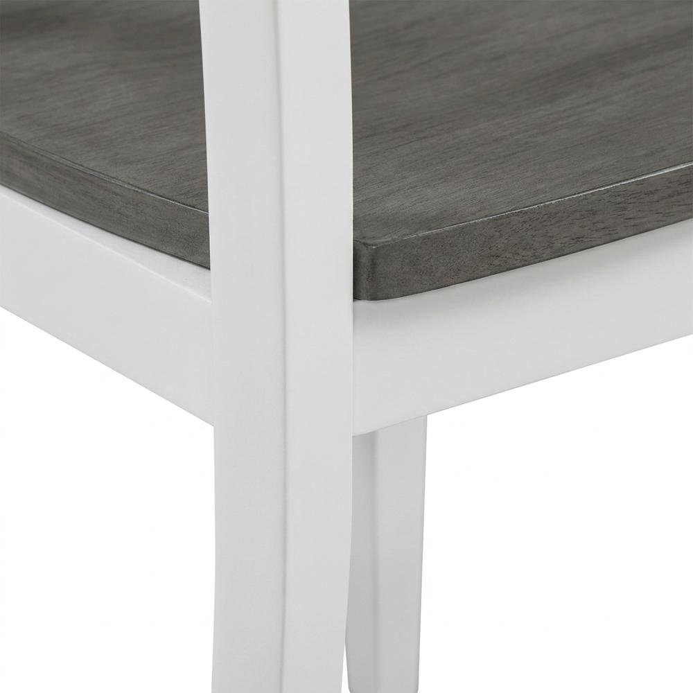 Solid Wood Ladder Back Dining Chair for Kitchen and Dining Room. Picture 6