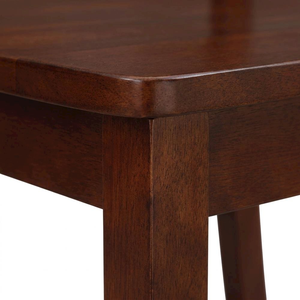 Madrid Ladderback Hardwood Dining Chair for Kitchen or Dining Room. Picture 6