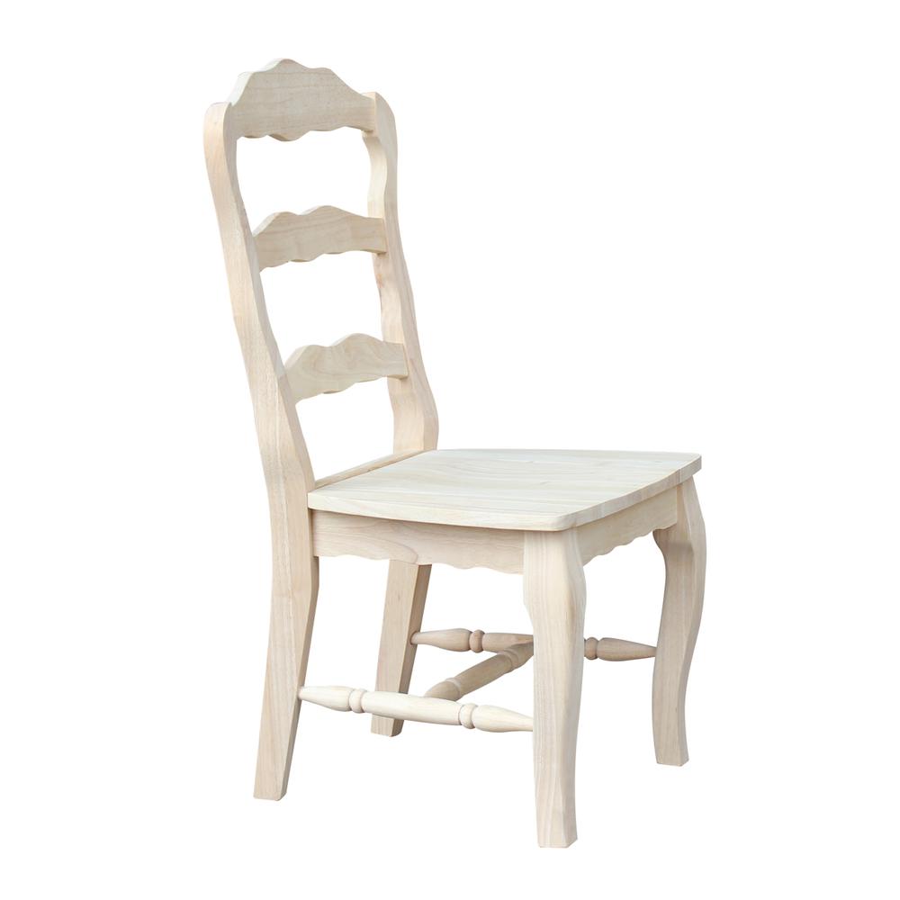 Set of Two Versailles Side Chairs, Unfinished. Picture 5
