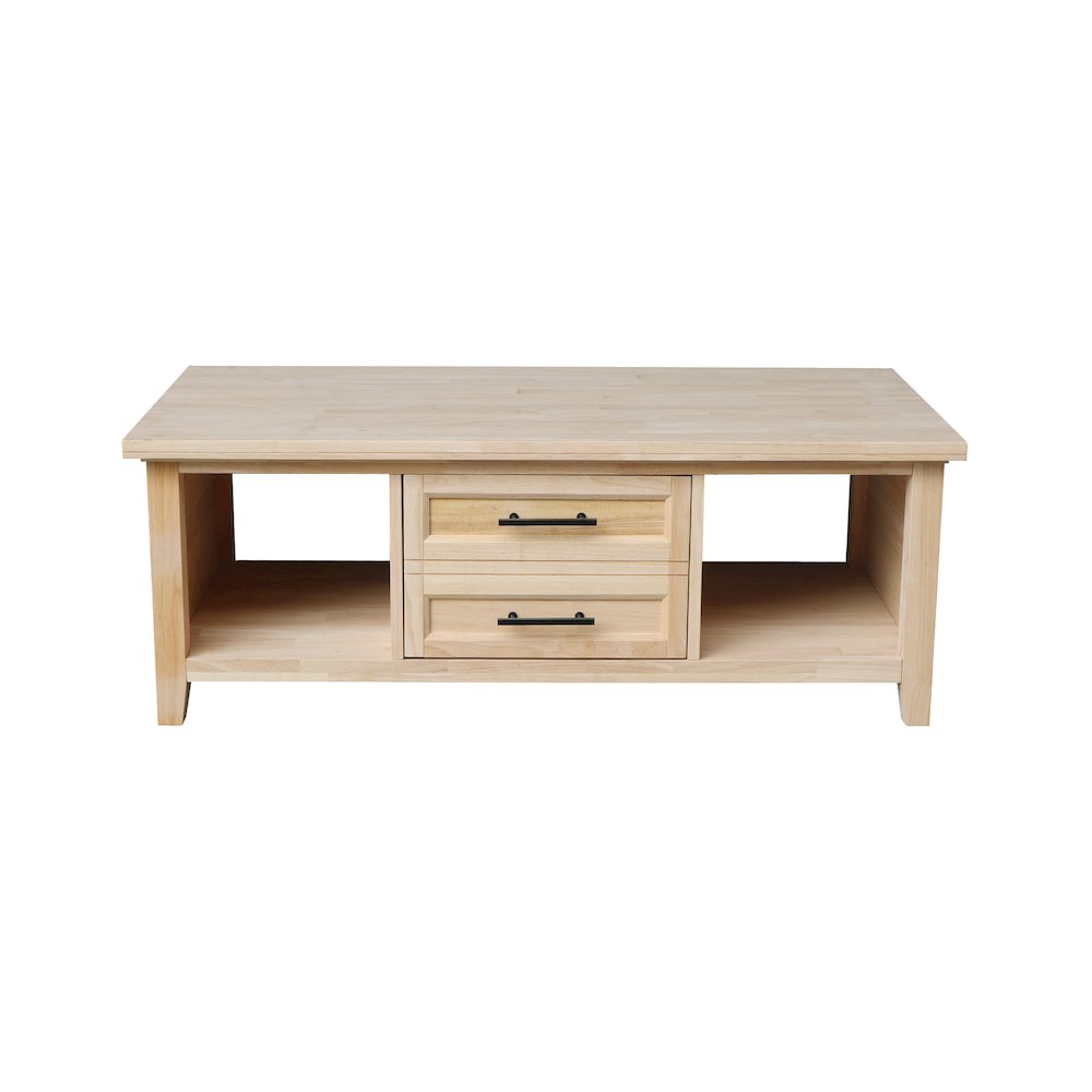 Sanibel Solid Wood Coffee Table. Picture 2