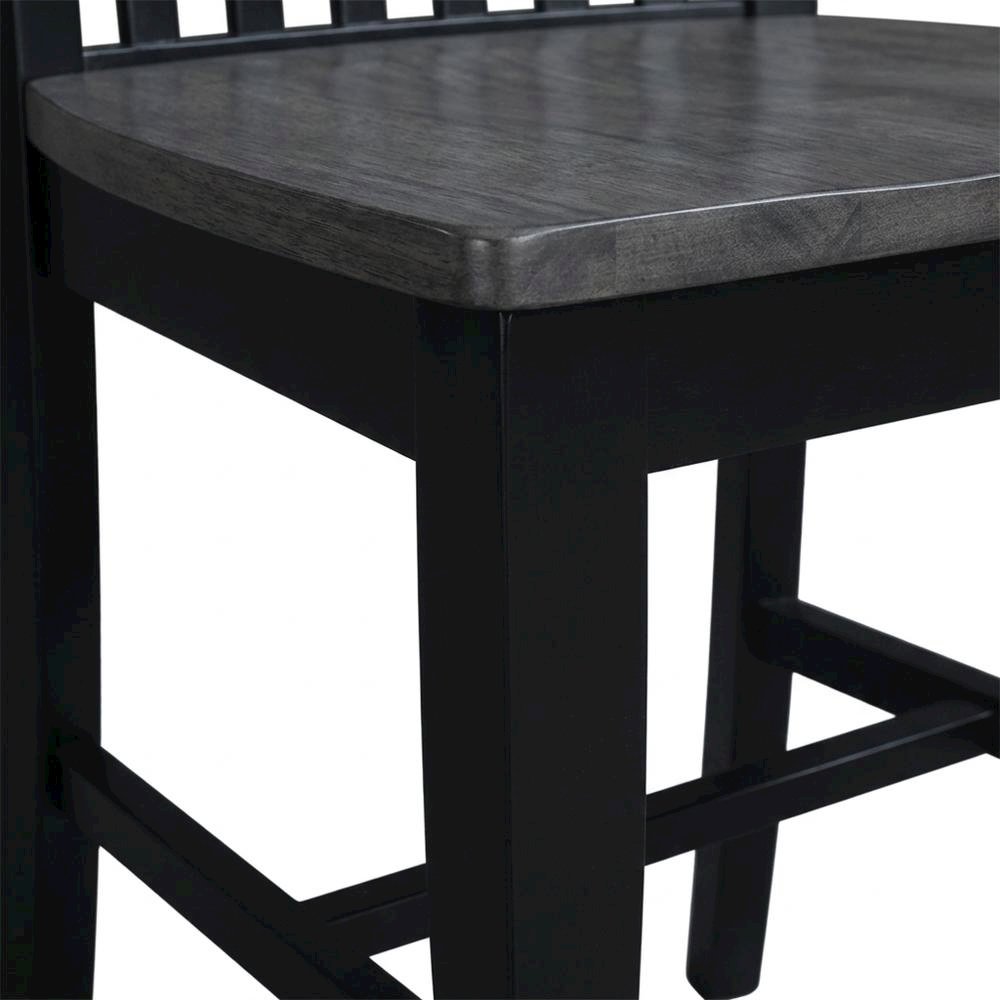 Solid Hardwood Dining Chair with Tall Mission Back for Dining Room. Picture 6
