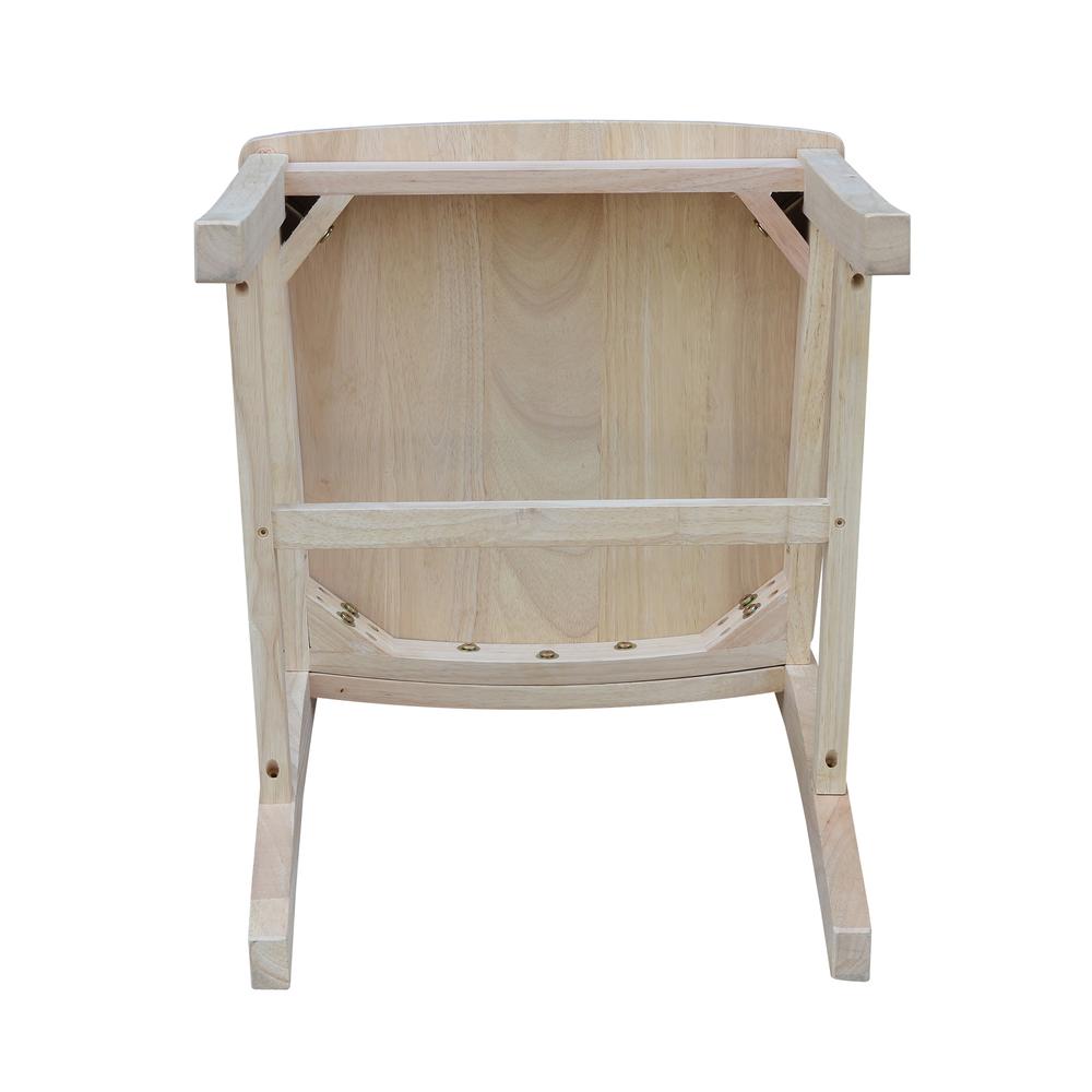 Set of Two Steambent Mission Chairs, Unfinished. Picture 4