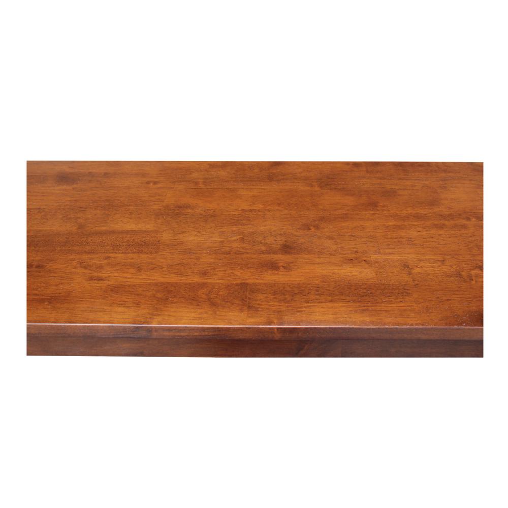 Hampton Sofa - Server Table With Shelves, Espresso. Picture 4