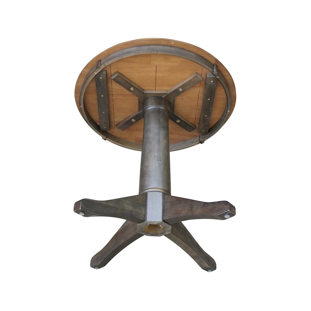 30" Round Top Pedestal Table - 29.9"H. Picture 5