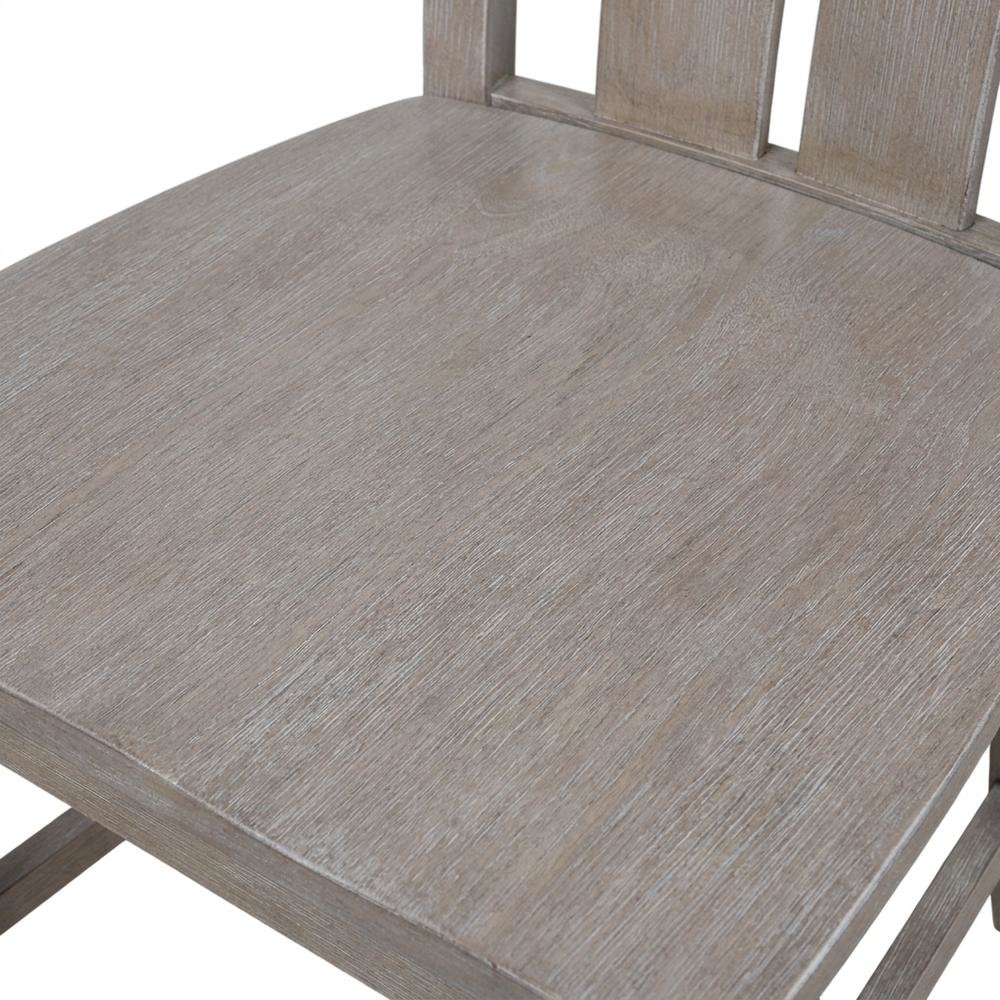 Solid Wood Dining Chair with Curved Back for Modern Dining Room. Picture 7