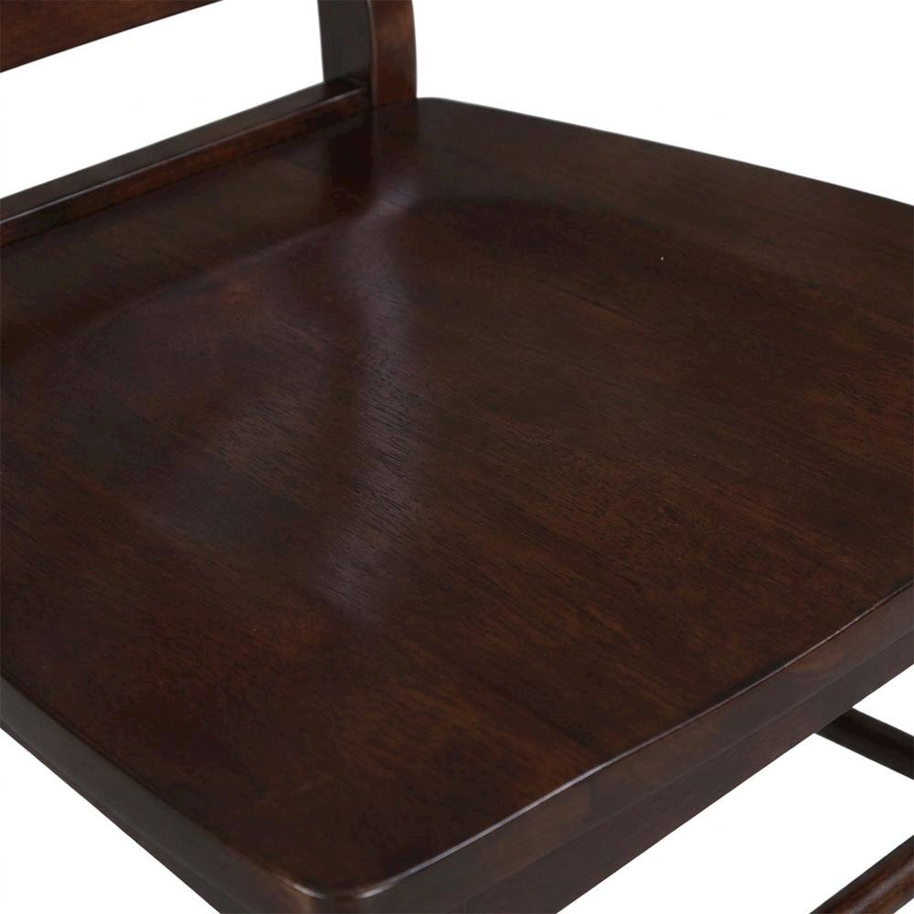 Solid Wood X-Back Dining Chair, Farmhouse Kitchen Chair for Dining Room. Picture 7