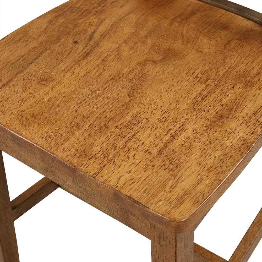 Solid Hardwood Splatback Dining Chair for Kitchen and Dining Room, Set of 2. Picture 7