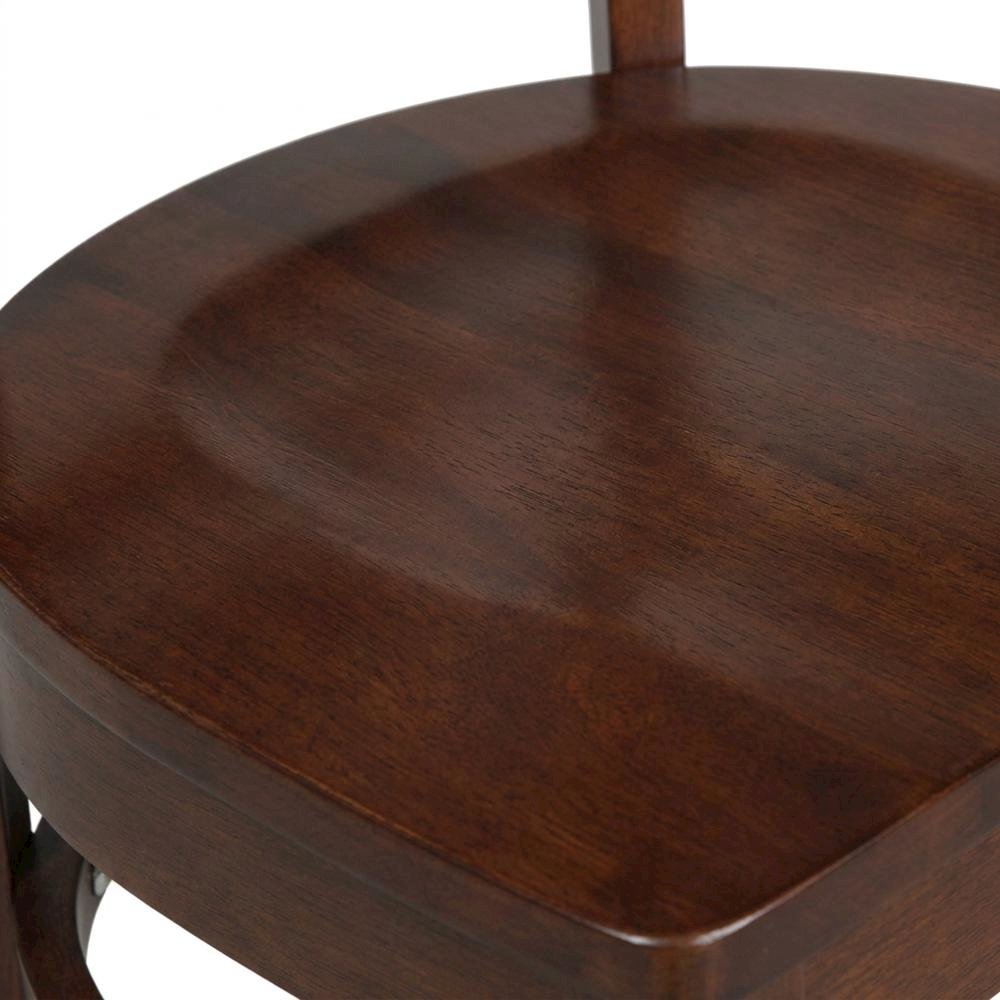Solid Hardwood Dining Chair for Living Room, Bedroom, and Accent Seating. Picture 7