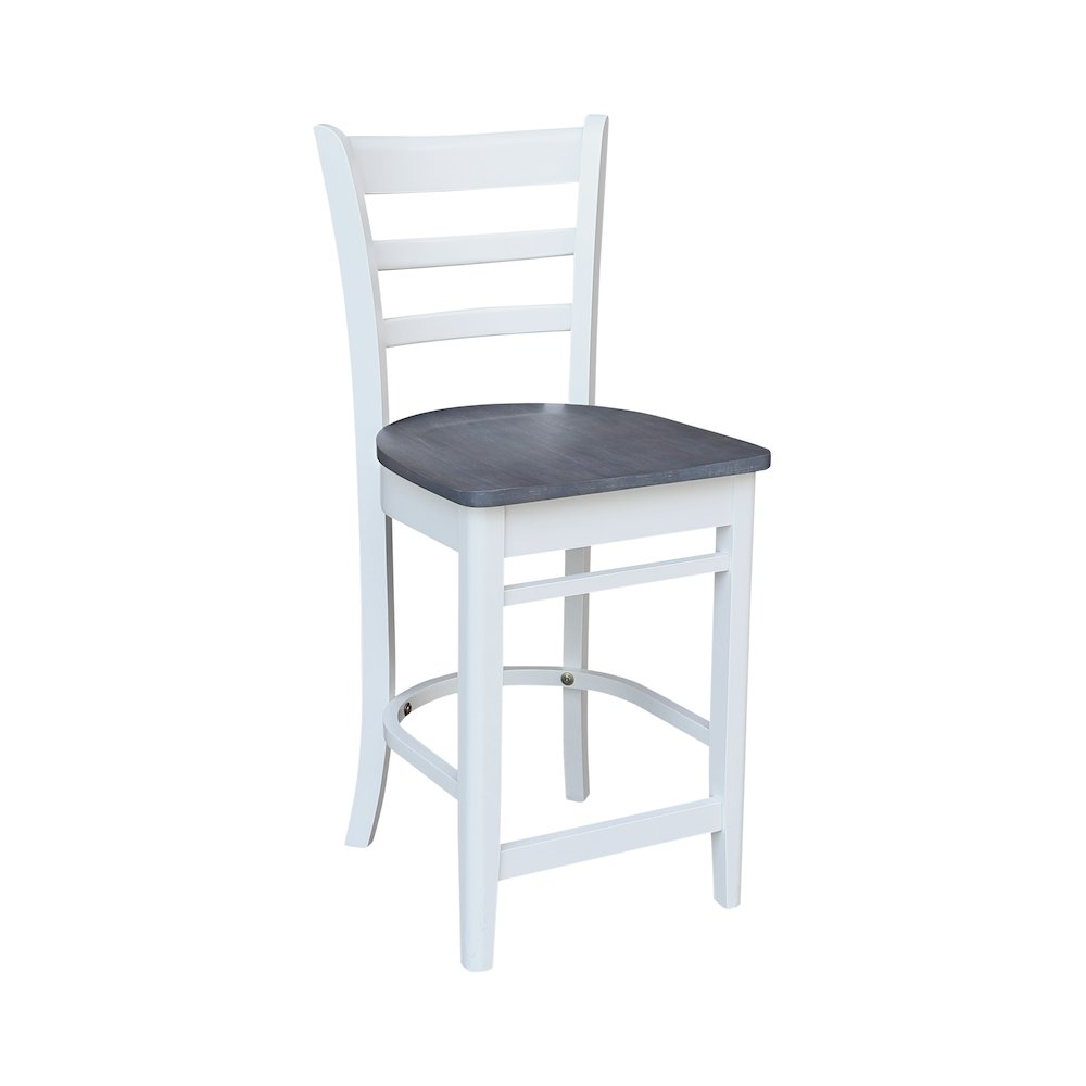 42" Round Pedestal Table with Four Counter Height Stools. Picture 2