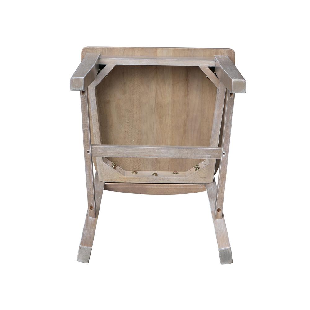 Set of Two Ava Chairs, Washed Gray Taupe. Picture 8