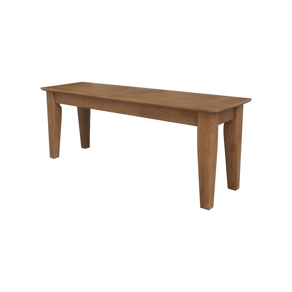 Solid Wood Shaker Style Accent Bench. Picture 1