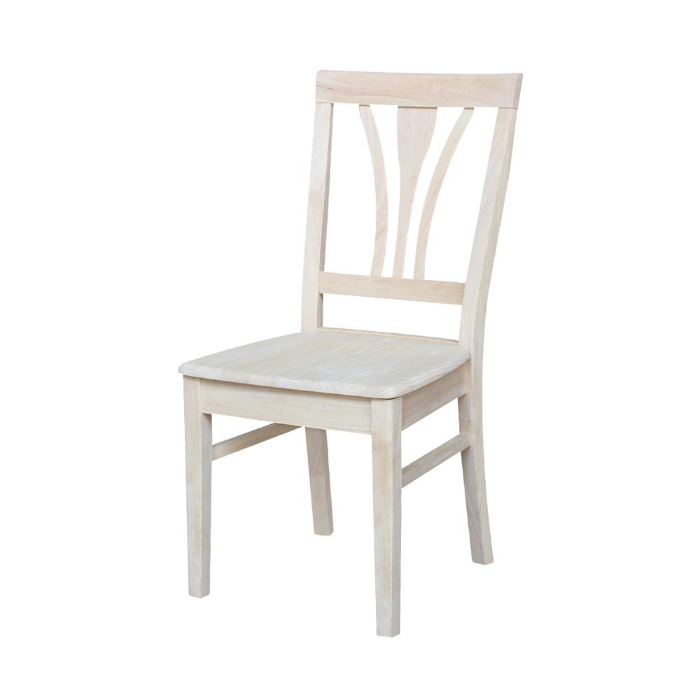 Set of Two Fanback Chair s, Unfinished. Picture 1