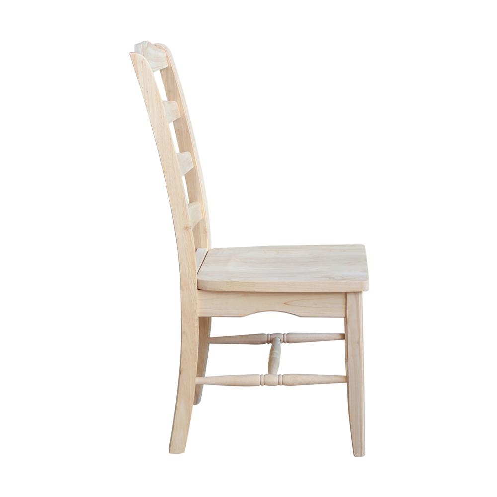 Set of Two Magnolia Chairs, Unfinished. Picture 5