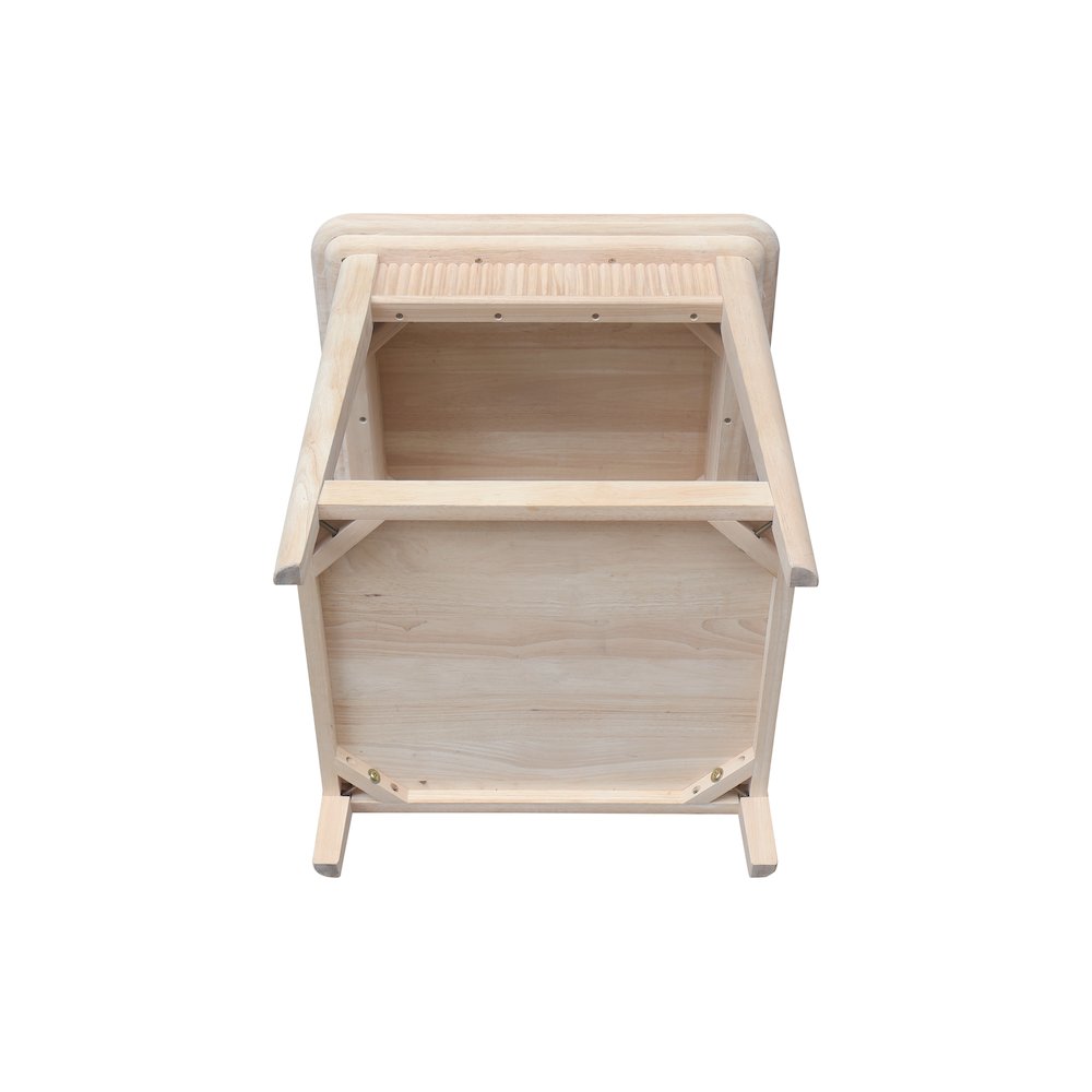 Haven Solid Wood End Table. Picture 4