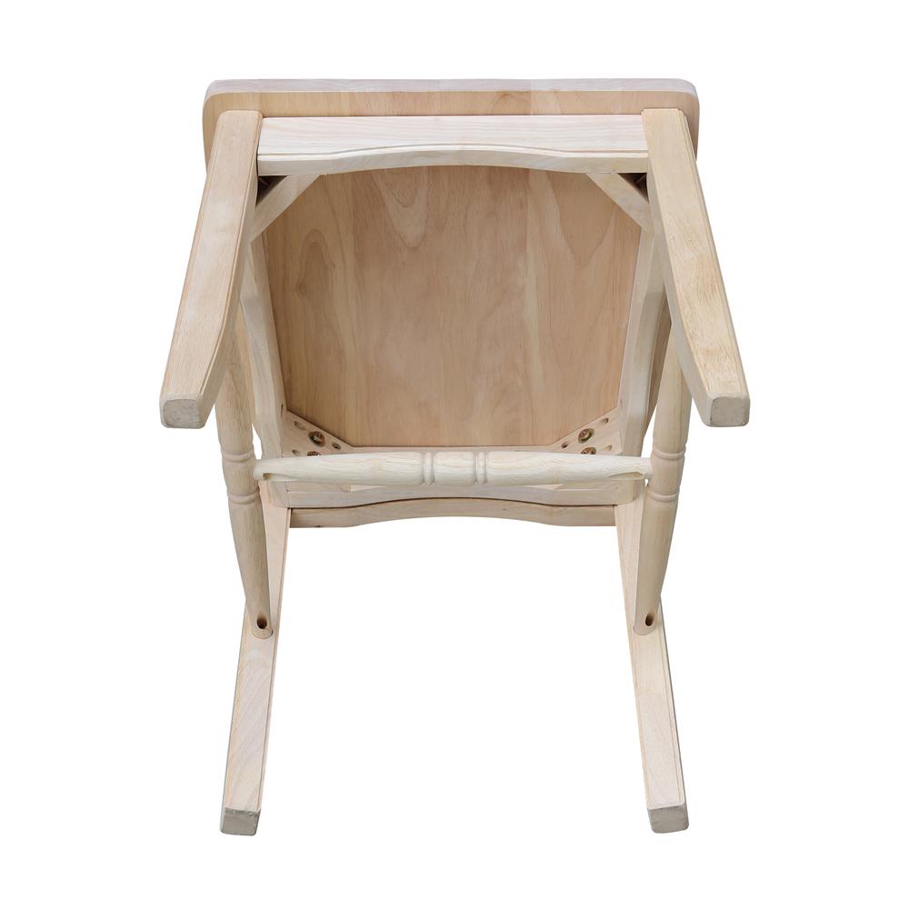 Set of Two Magnolia Chairs, Unfinished. Picture 9