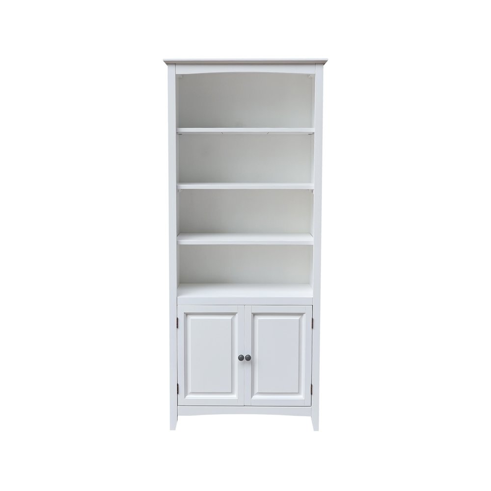 Solid Wood Shaker Bookcase - 72"H. Picture 1