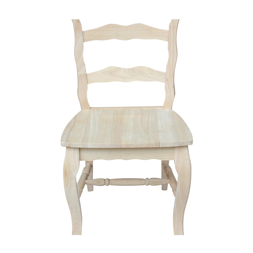 Set of Two Versailles Side Chairs, Unfinished. Picture 2