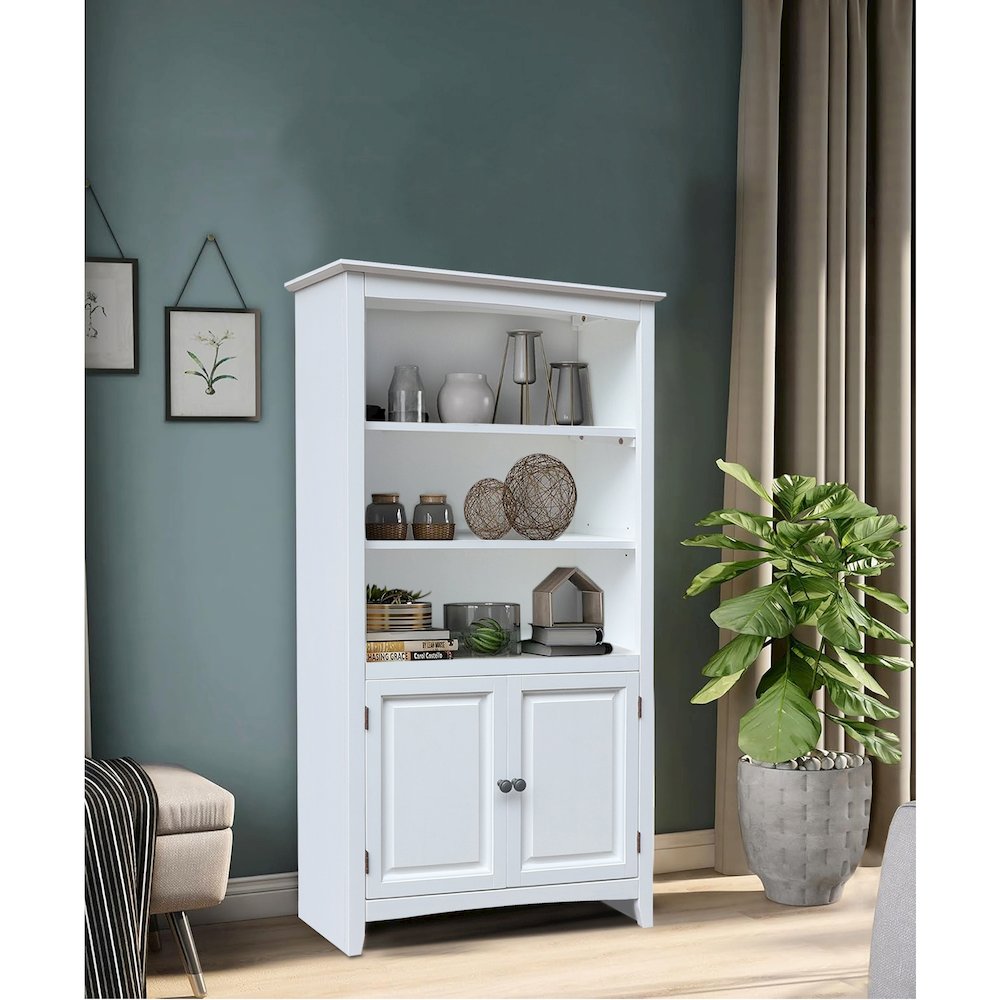Solid Wood Shaker Bookcase - 60"H. Picture 7