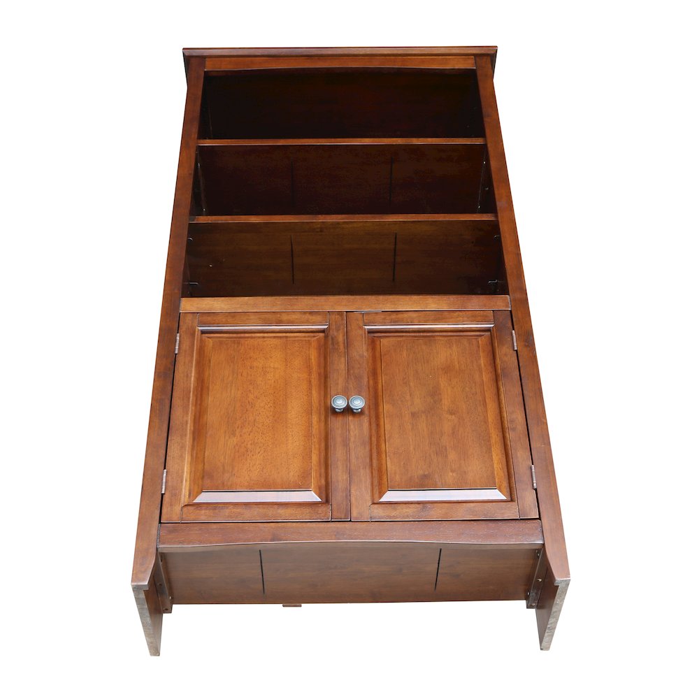 Solid Wood Shaker Bookcase - 60"H. Picture 6