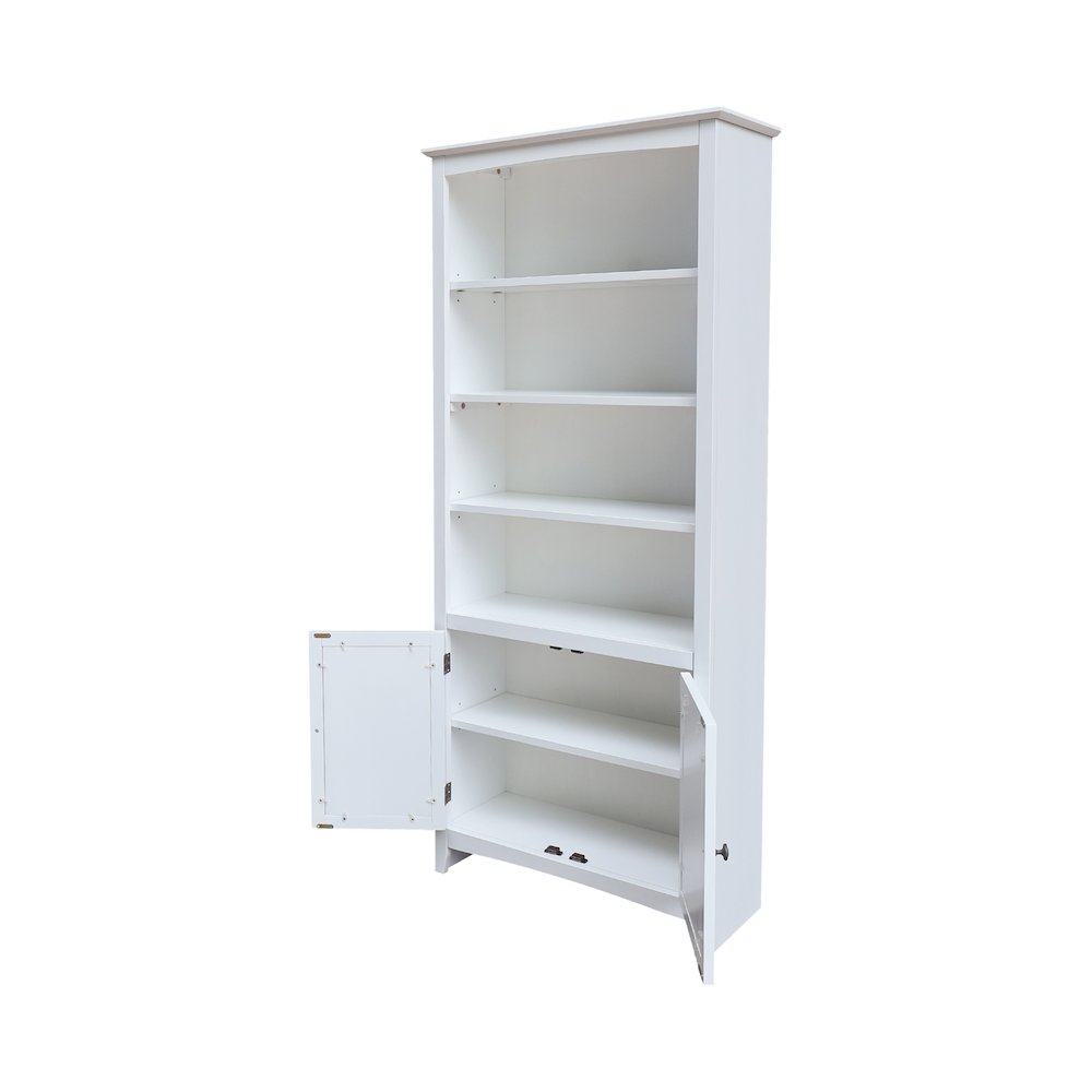 Solid Wood Shaker Bookcase - 72"H. Picture 5