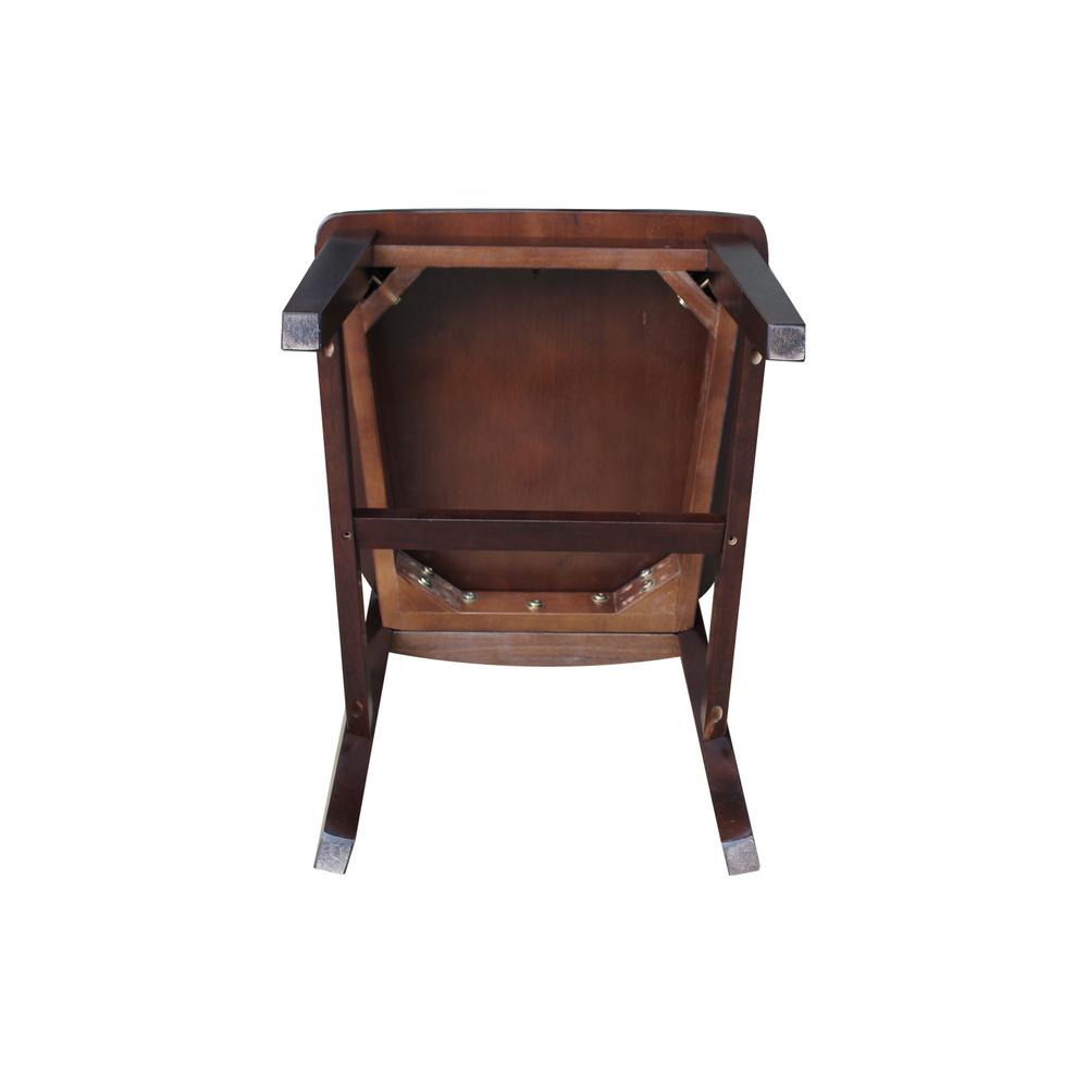 Set of Two San Remo Splatback Chairs, Rich Mocha. Picture 4