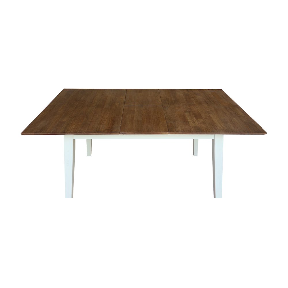 60" Butterfly Extension Dining Table, Coastal Farmhouse Dining Table. Picture 11