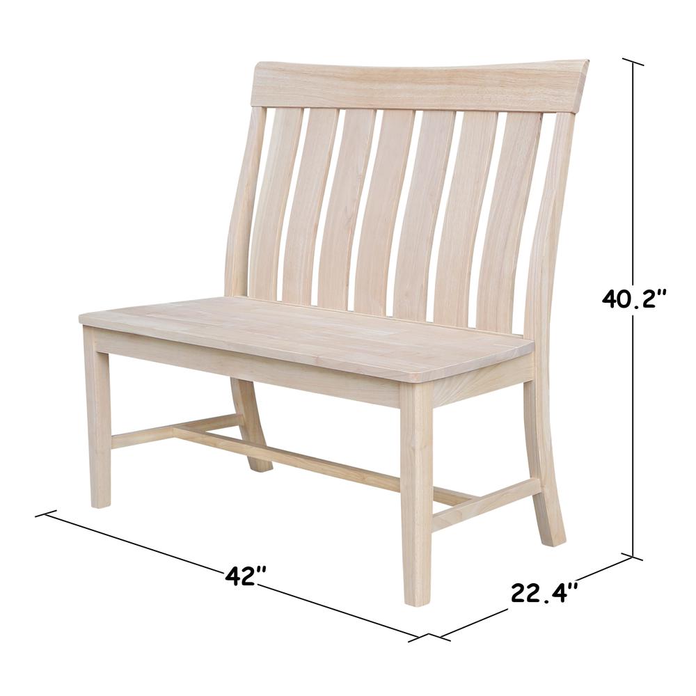 Ava Bench, Unfinished. Picture 7