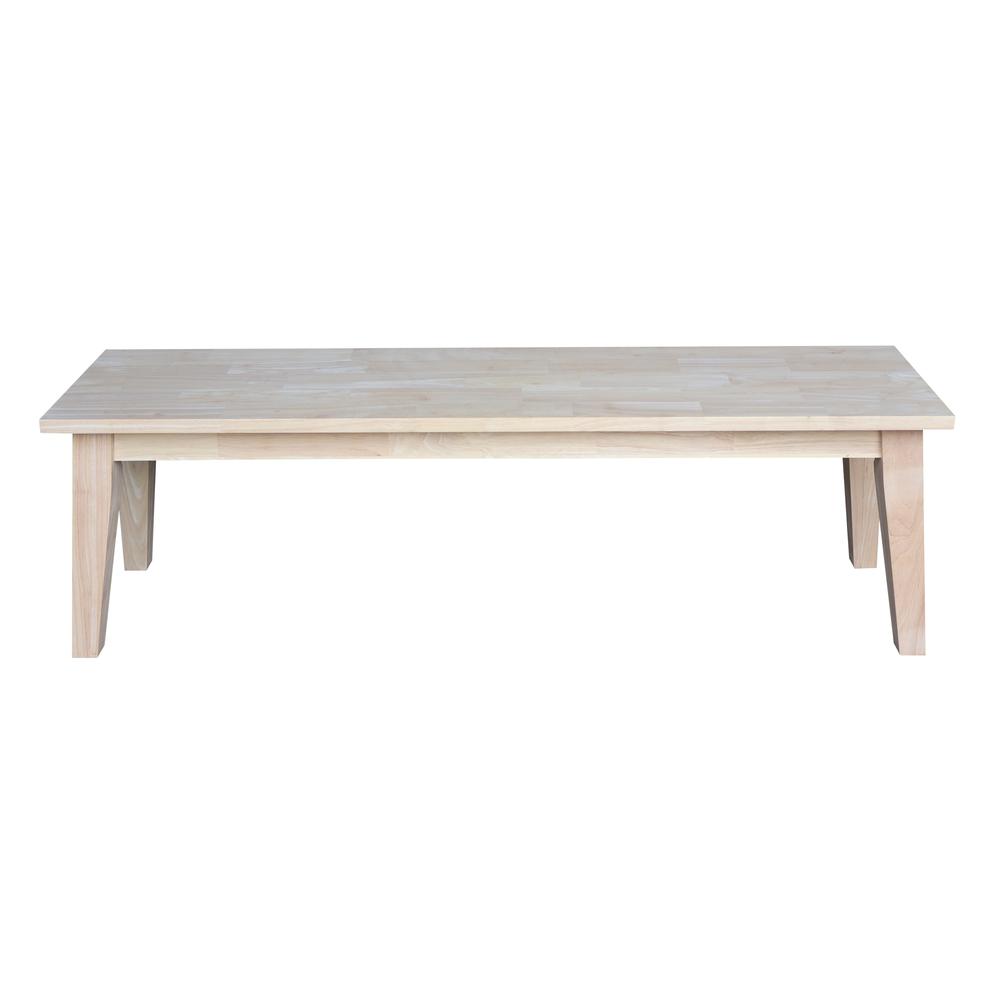 Boulder Solid Wood Bench. Picture 4
