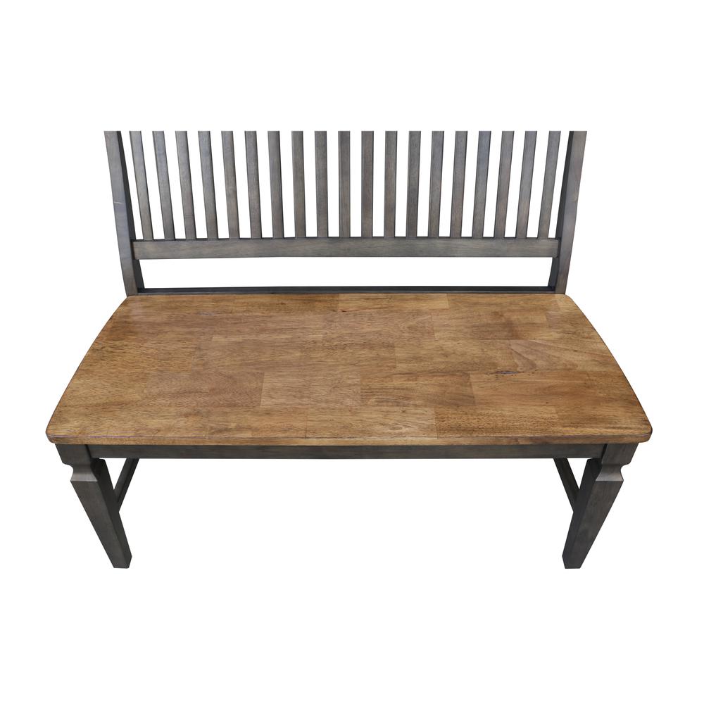 Vista Slatback Bench. Picture 4