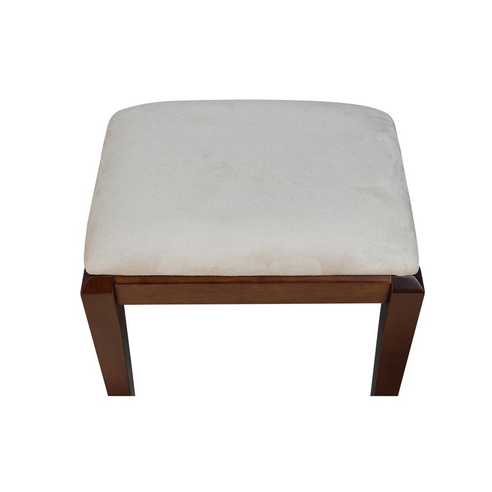Vanity Bench, Espresso. Picture 4