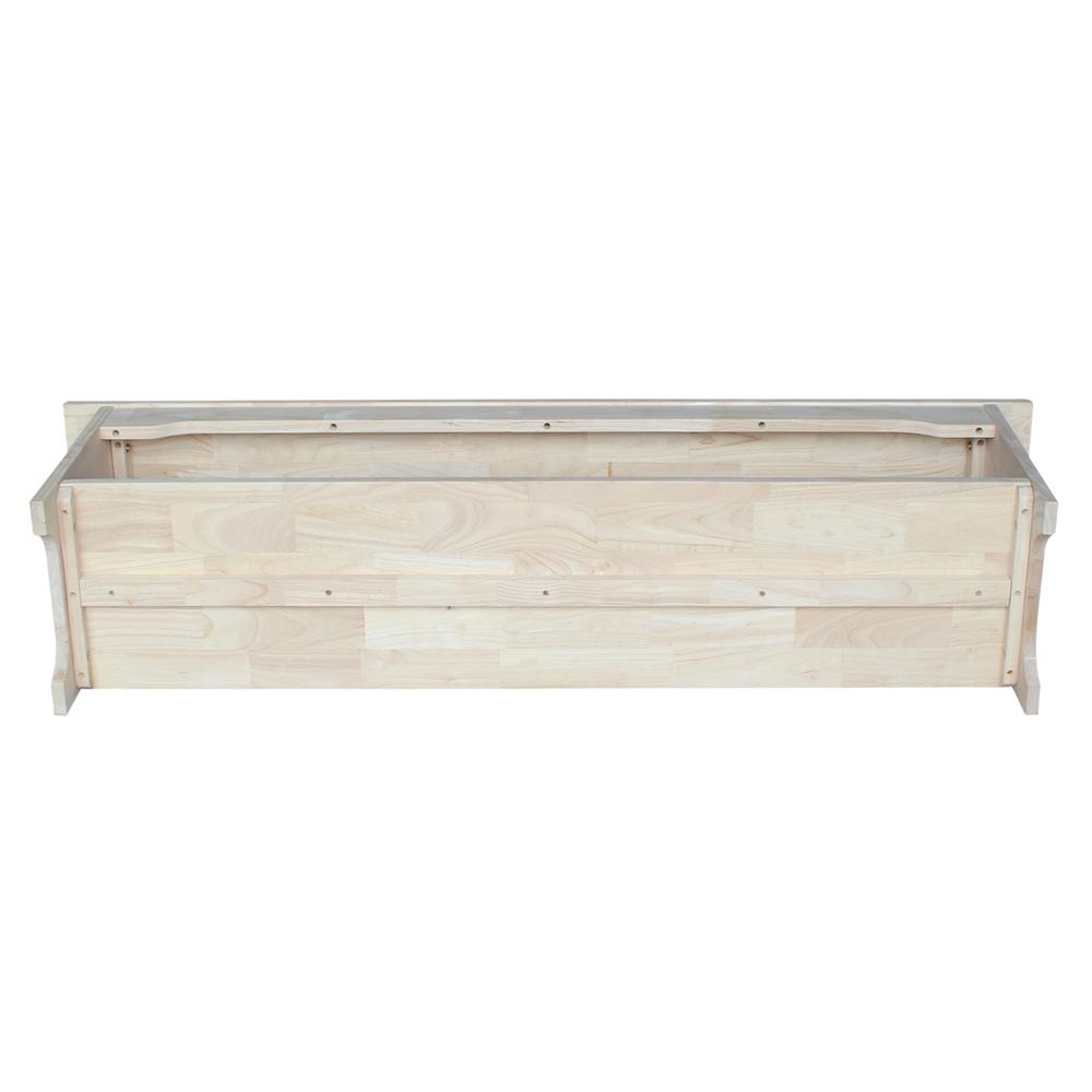 Brookstone Bench - 60" Long , Unfinished. Picture 5