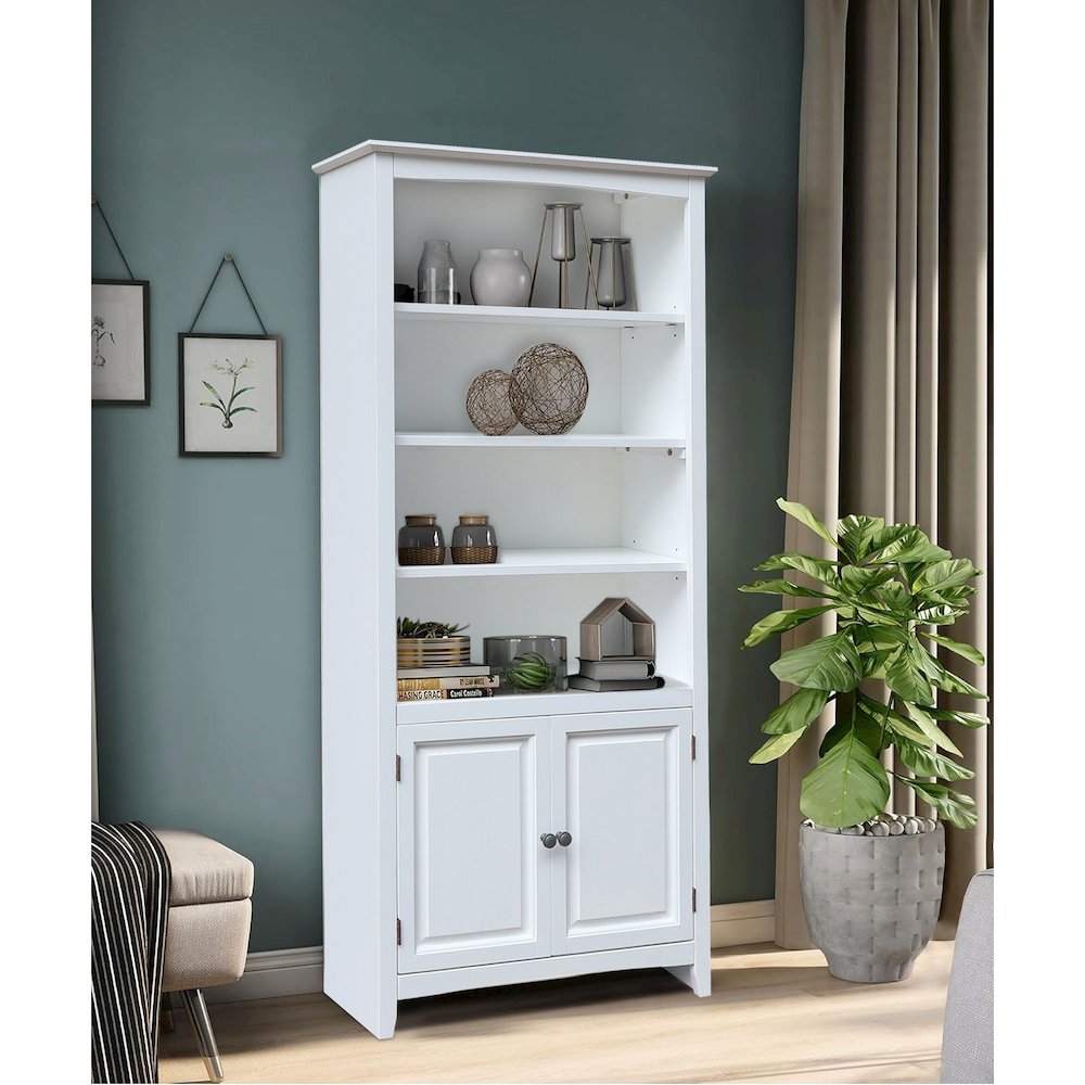 Solid Wood Shaker Bookcase - 72"H. Picture 7