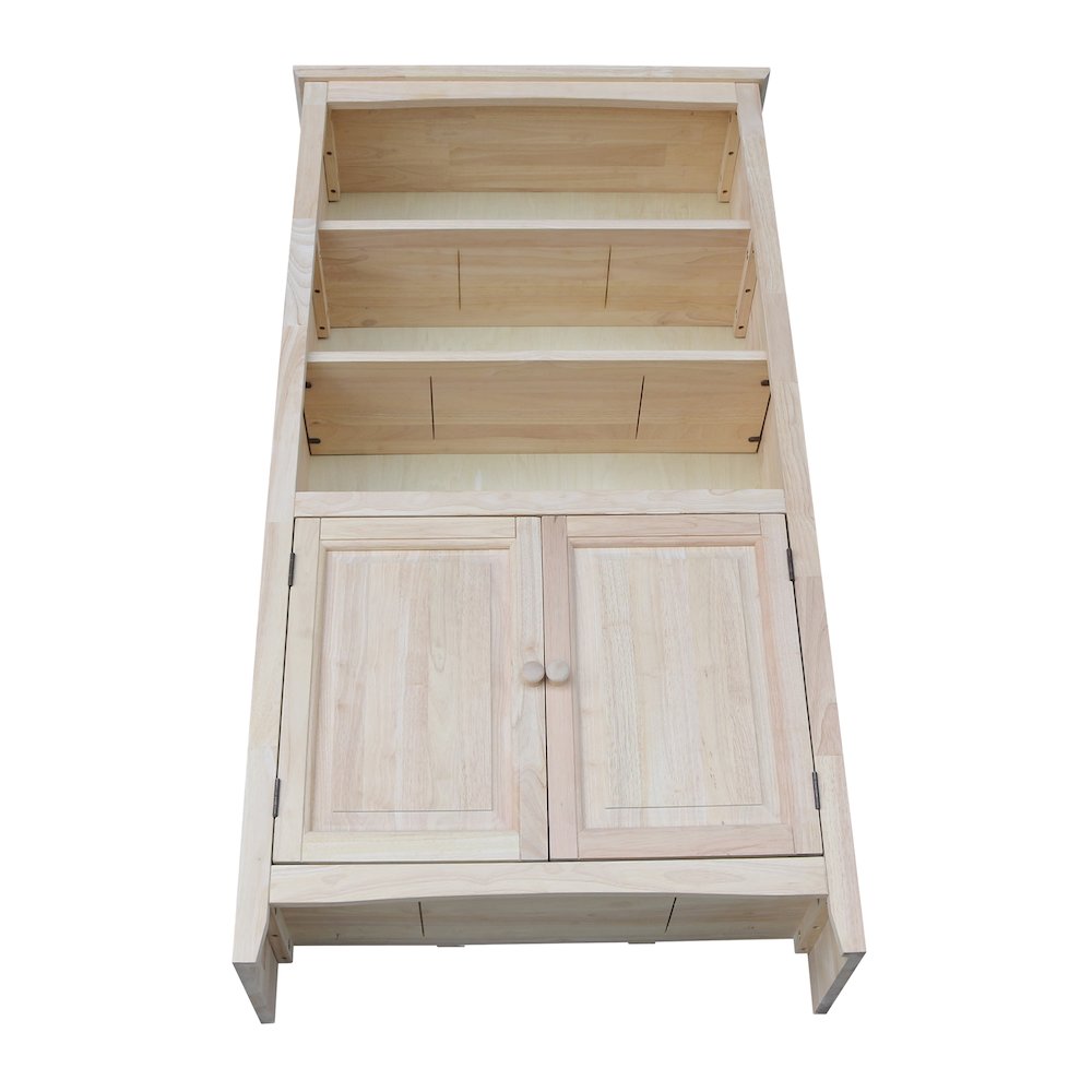 Solid Wood Shaker Bookcase - 60"H. Picture 8