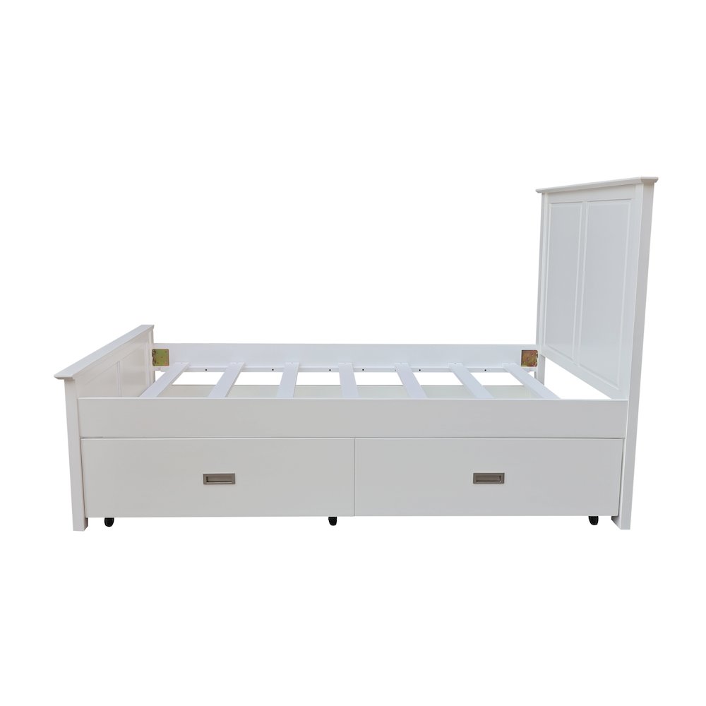 Heritage Solid Wood Twin Trundle Bed. Picture 9