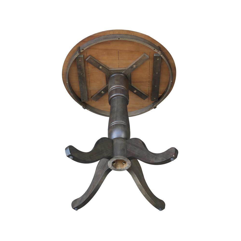 30" Round Top Pedestal Table - 35.1"H. Picture 4